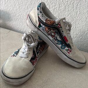 Vans Colorful Japanese Patterned Skater Sneakers